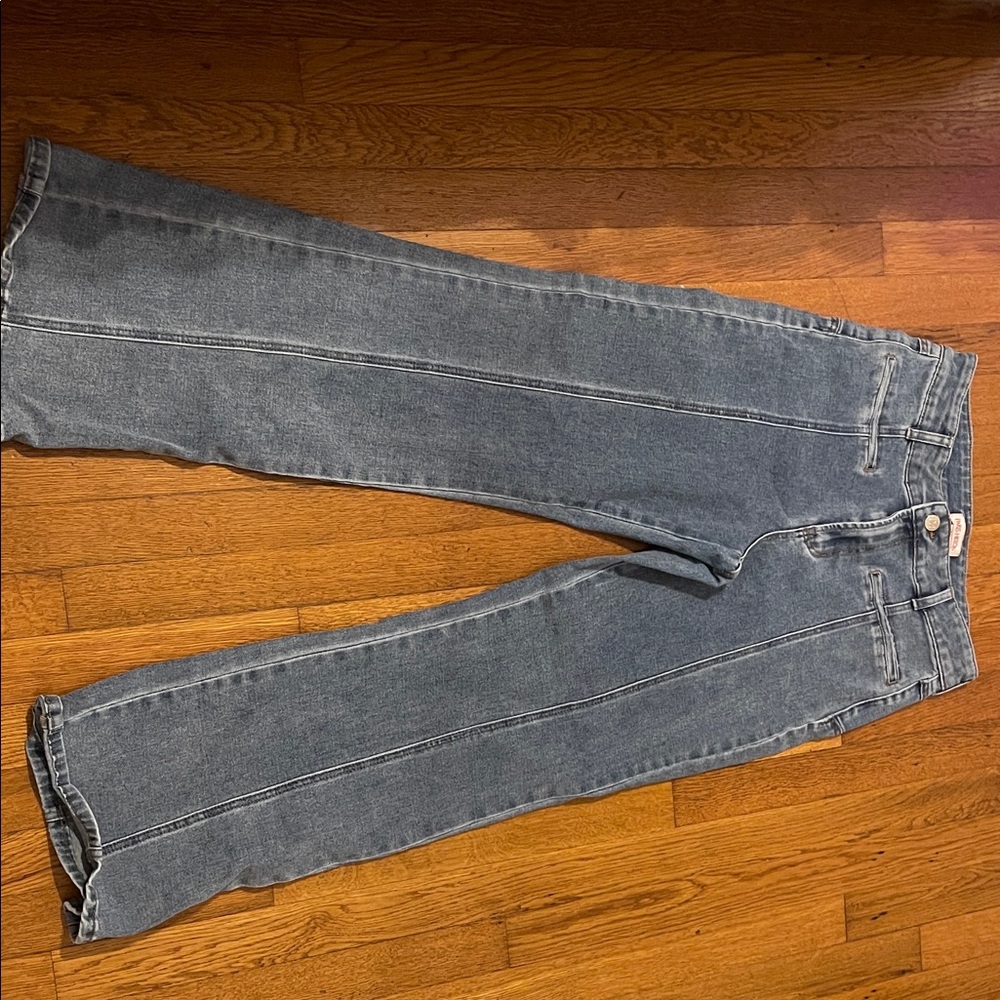 Paris Hilton Women's Straight Leg Blue Jeans